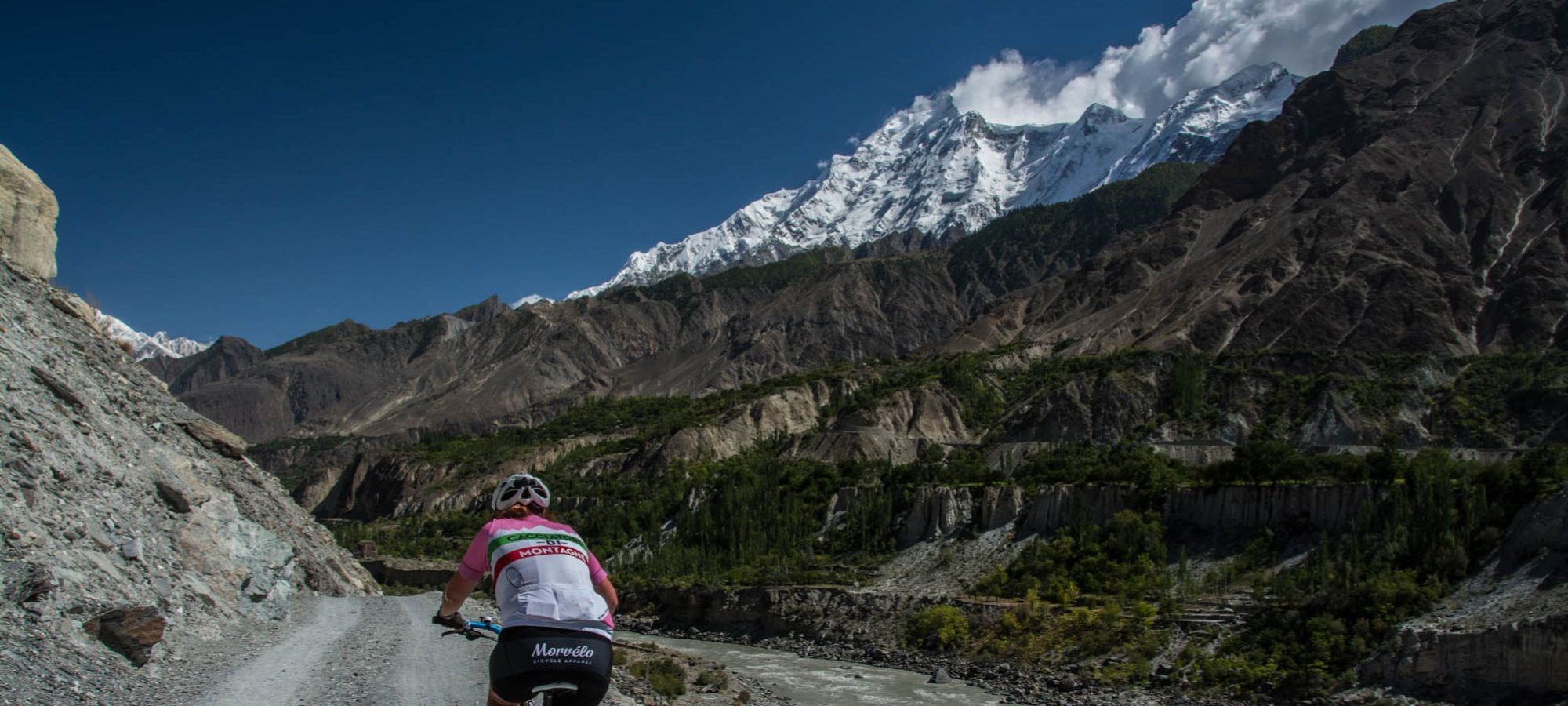 Rakaposhi in the background