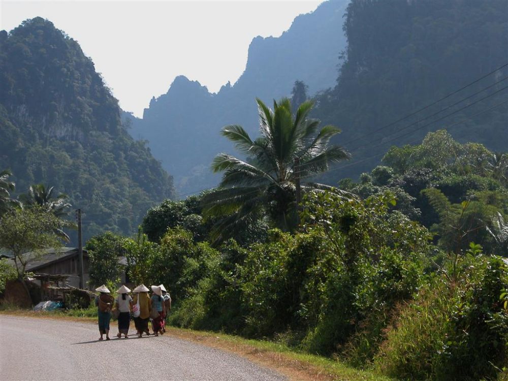 Laos - Laung Prabang to Vientiane