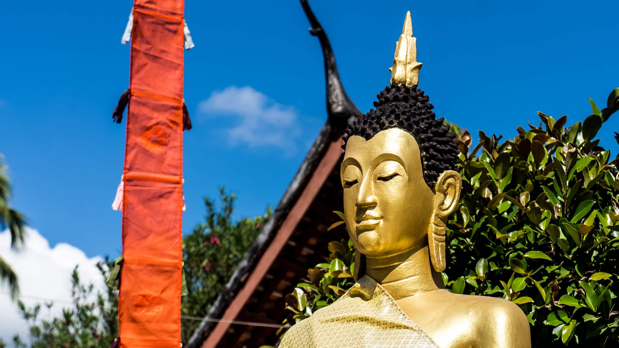 buddha statue laos