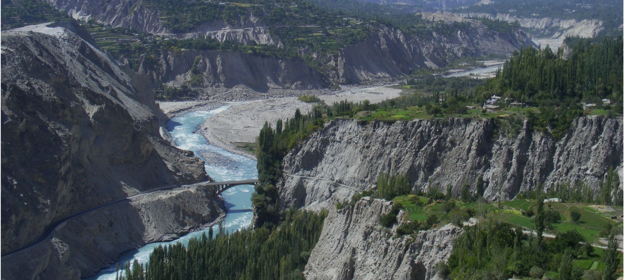 Ganish Bridge, Hunza, Pakistan