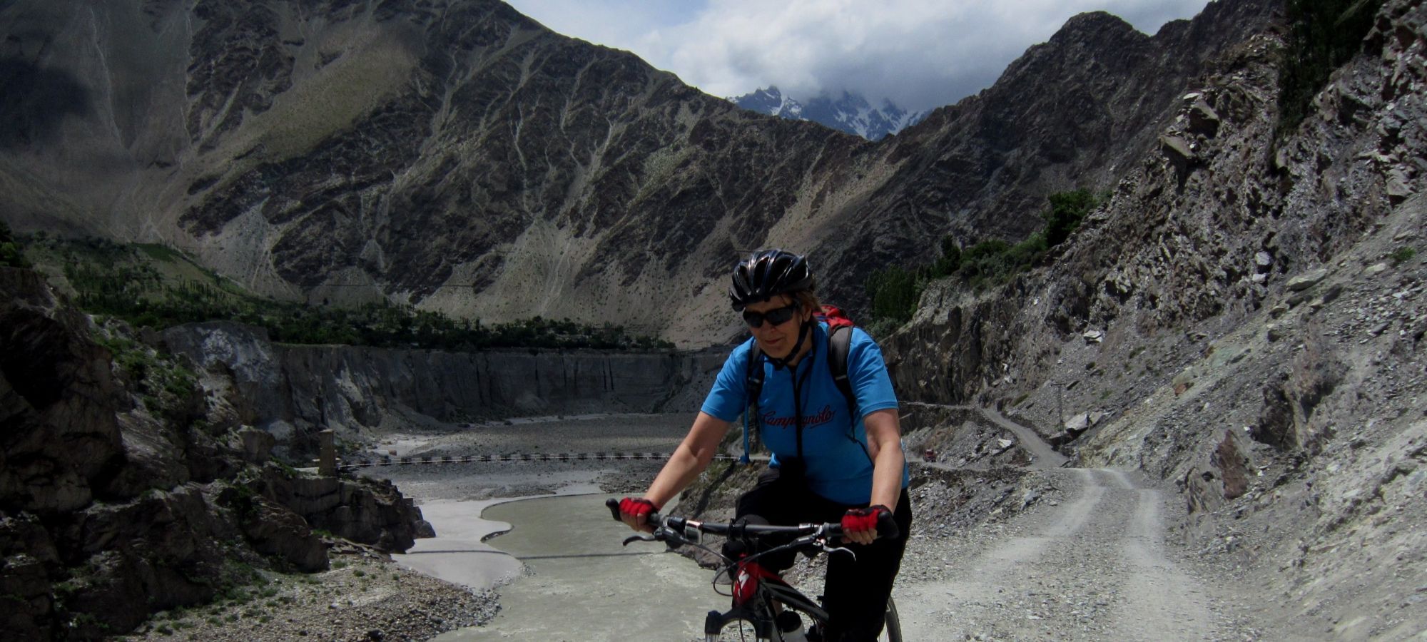 Side Road to Minapin, Hunza Nagar, Pakistan