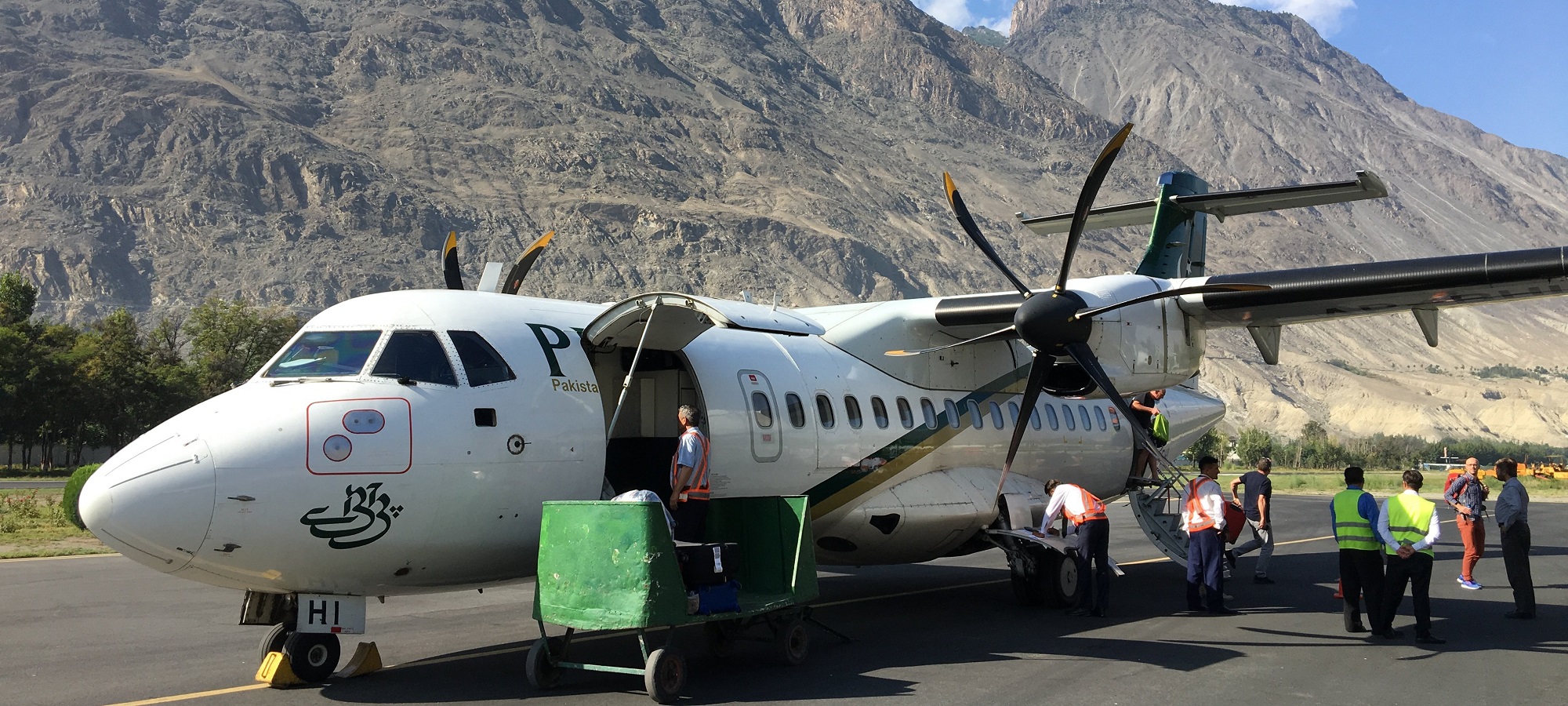 Plane to Gilgit