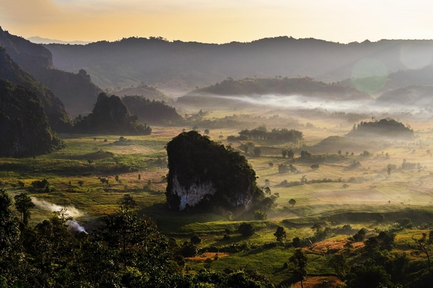 Remote picturesque Pu Chi Fa