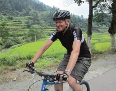 David Wintersgill Cycling on the tour with redspokes David Wintersgill Cycling on the tour with redspokes