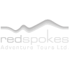 Arthur Brittenden Cycling on the  tour with redspokes